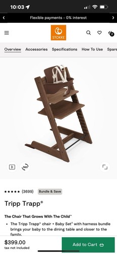 Tripp trapp high - trapp, with