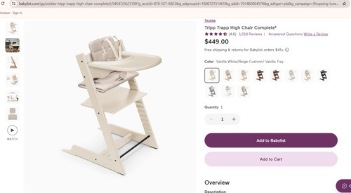 Stokke tripp trapp - trapp, chair